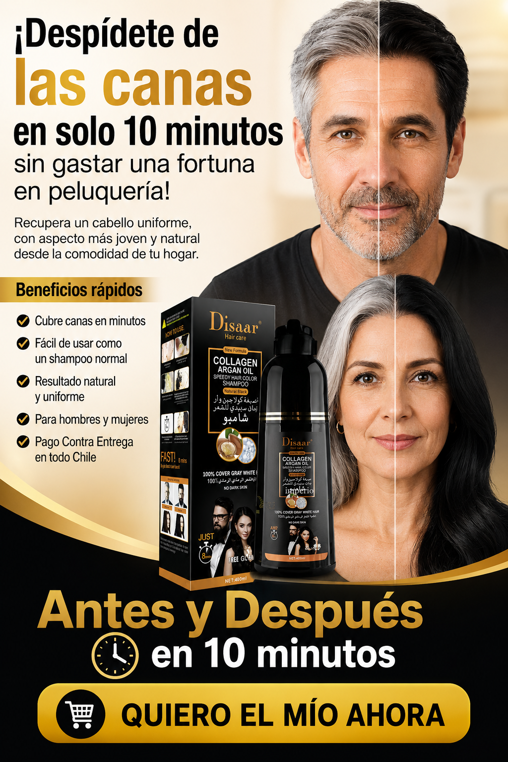 Shampoo pinta Canas Dissar